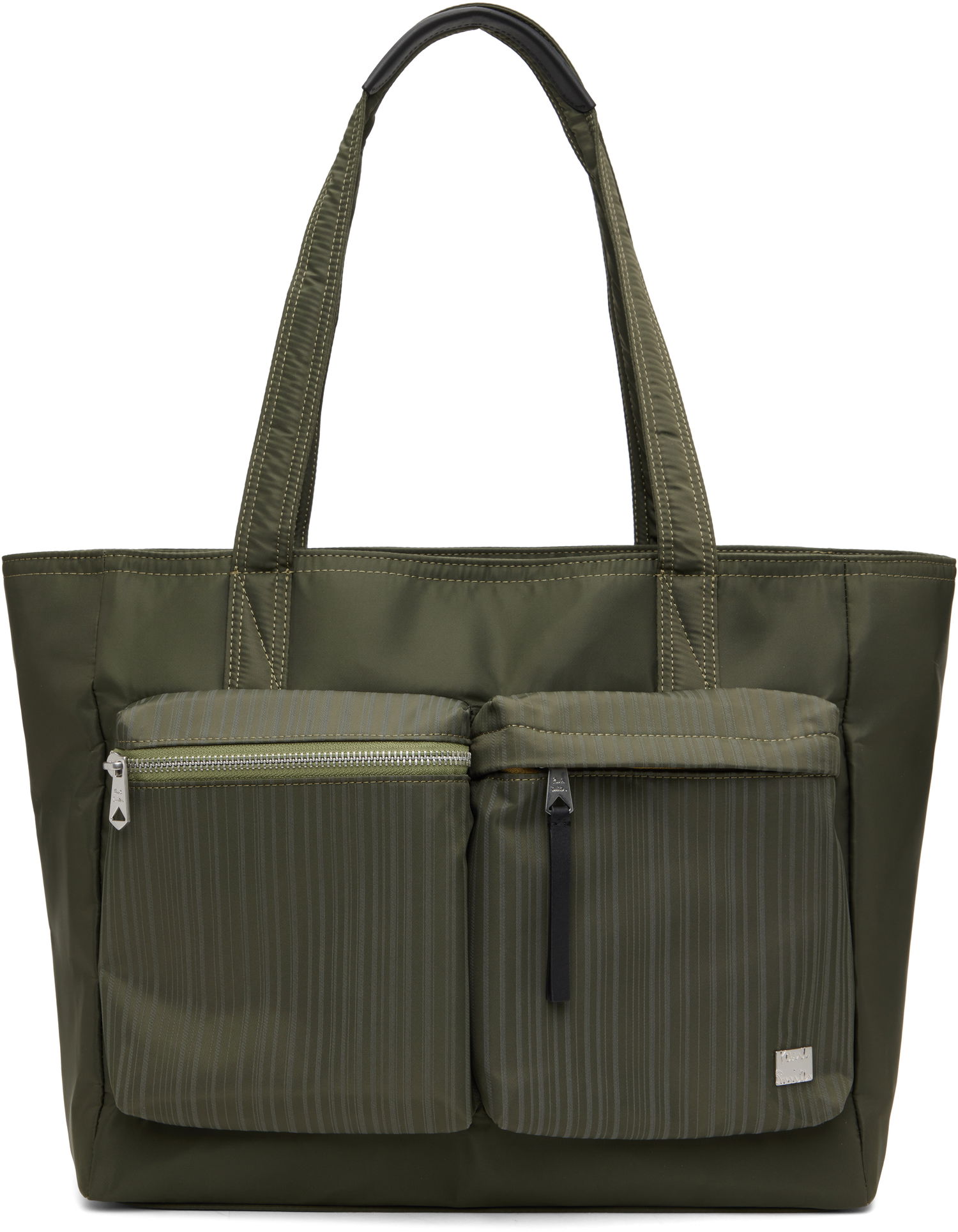 сумка-тоут Paul Smith Paul Smith 'Laser Stripe' Recycled-Nylon Tote Bag Зелений | M1A-8028-PLASER-36, 0