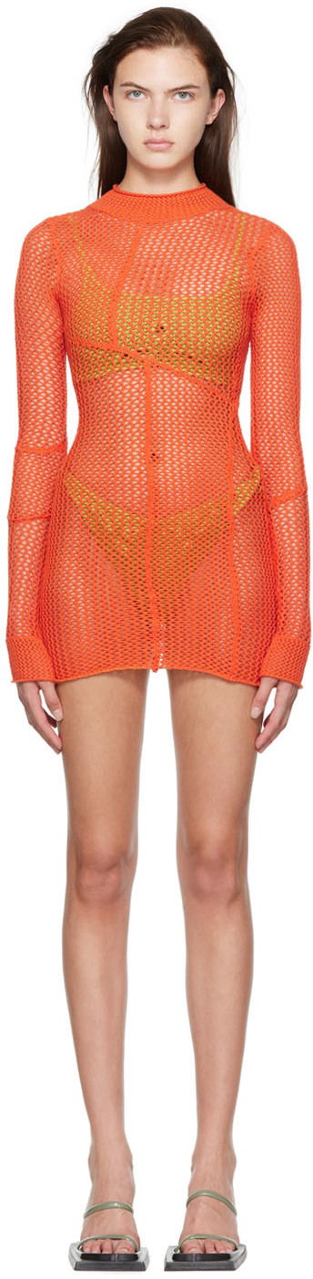 плаття GUIZIO Guizio Exclusive Mini Dress Помаранчевий | CMD 1