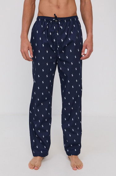 піжами Polo by Ralph Lauren All Over Pony Player Pyjama Sleep Pant темно-синій | 714830265007, 0