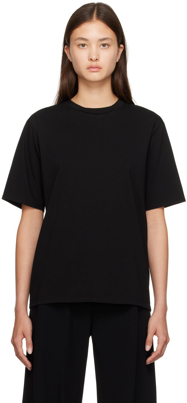 Футболка The Row Chiara Black Relaxed Fit T-Shirt чорний | 5739-K220