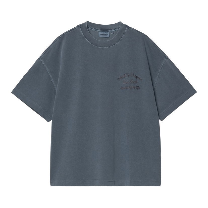 Футболка Carhartt WIP Carhartt WIP Bait Shack Garment Dyed T-Shirt Синій | I034660_7
