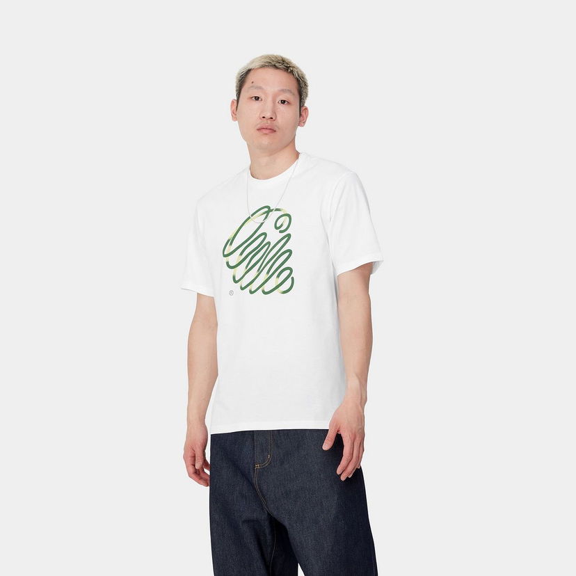 Футболка Carhartt WIP Short Sleeve Graphic T-Shirt білий | I033643_9