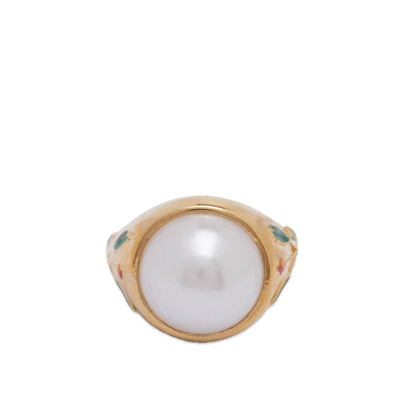 Кільце Casablanca Pearl Signet Ring бежевий | JW-088-01