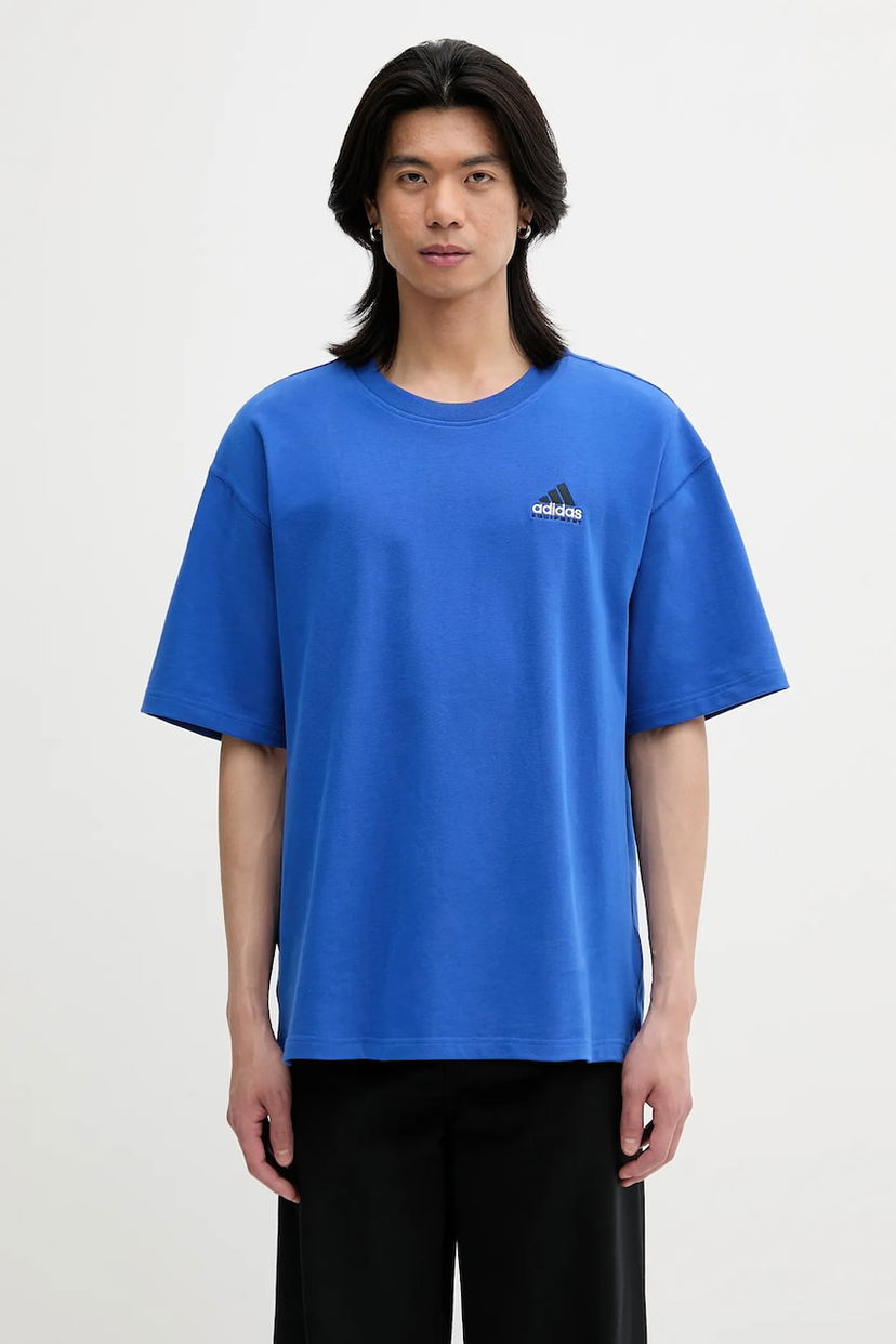 Футболка adidas Originals adidas Originals EQT Gfx Tee 1 Men's T-Shirt Синій | JN4847