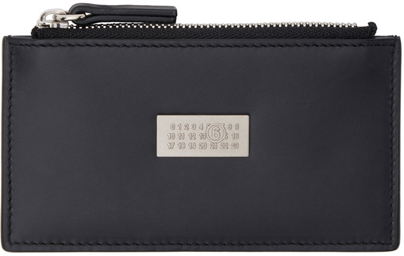 Гаманець Maison Margiela Card Holder Leather чорний | SA5UI0016 P7179