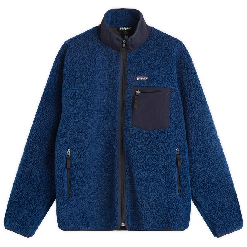 Куртка Patagonia Men's Classic Retro-X Jacket, Size Small Синій | 23057-CLMB