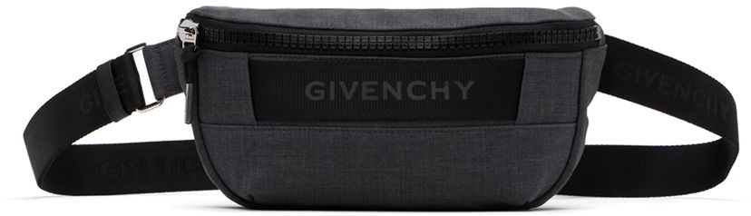 Ремені Givenchy Gray G-Trek Belt Bag чорний | BKU040K1XY067