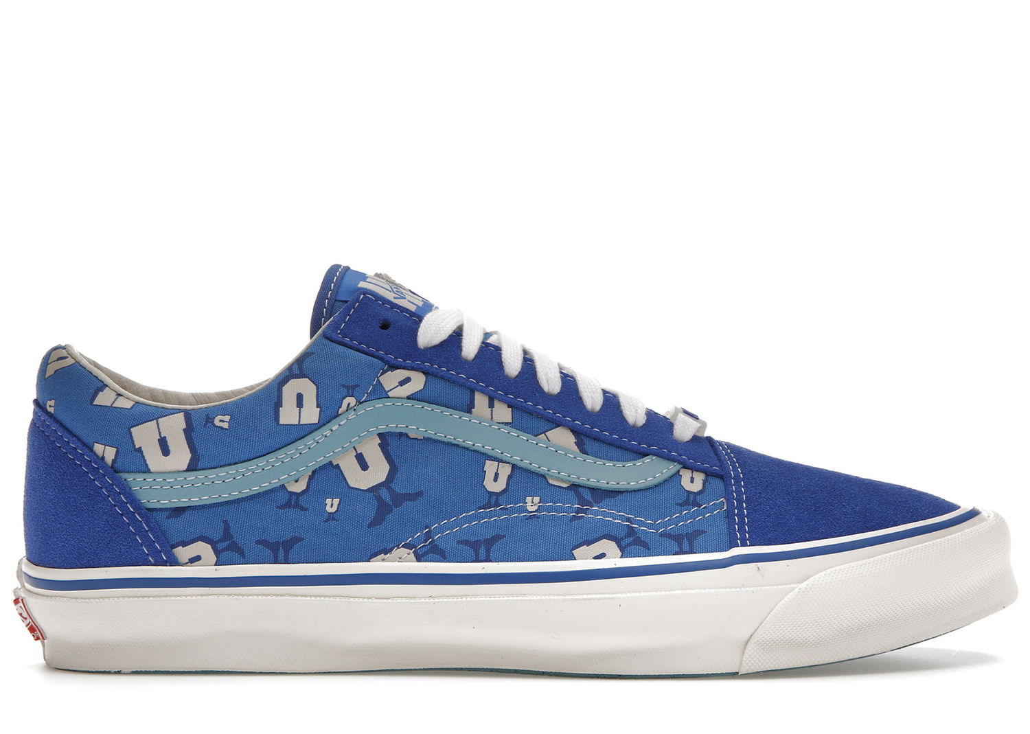 Кросівки та взуття Vans Vault OG Old Skool LX Undefeated U-Man Blue Lolite Синій | VN0A4P3X7AG, 0