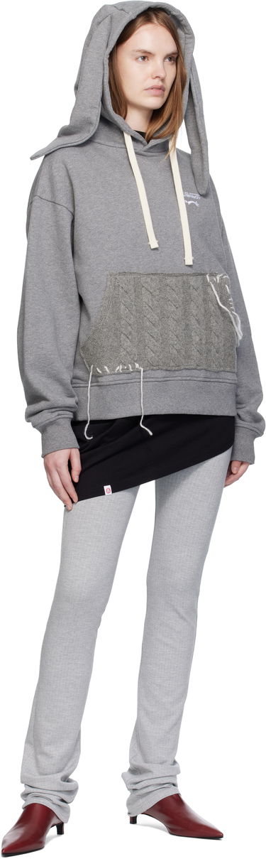 Світшоти Charles Jeffrey Loverboy Charles Jeffrey LOVERBOY Patch Rabbit Ears Hoodie Сірий | 52081002, 3