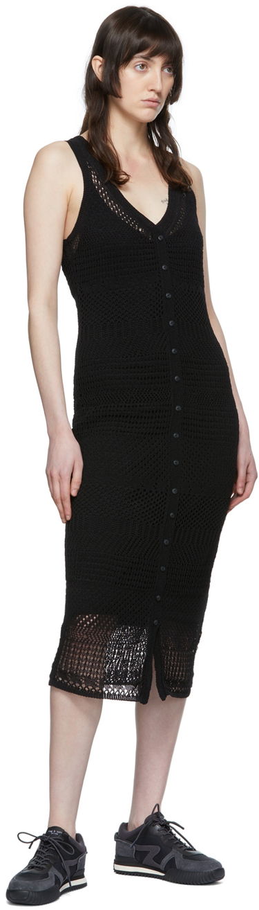 плаття rag & bone Rag & Bone Knit Midi Dress чорний | WAS22P0135213, 3