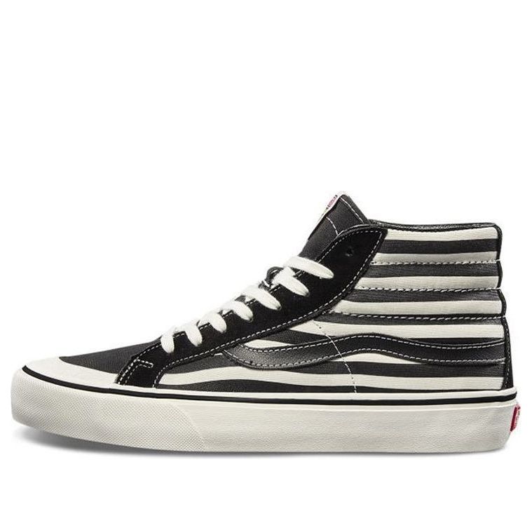 Кросівки та взуття Vans SK8-Hi Stripe High Top чорний | VN0A3ZCEUZS