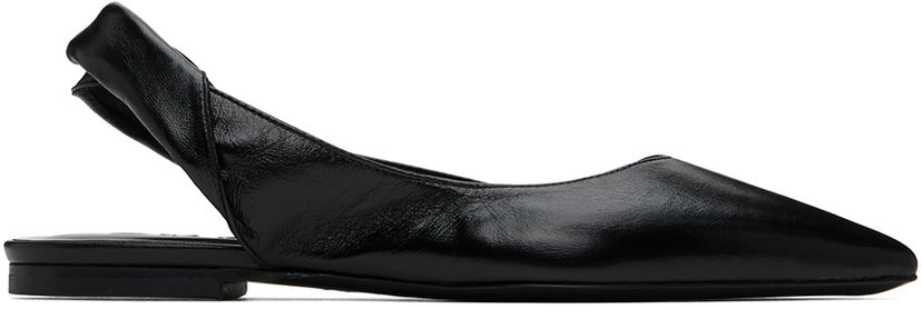 Одяг BY FAR BY FAR Yasha Slingback Flats чорний | MWFFC024LL002BK001PL