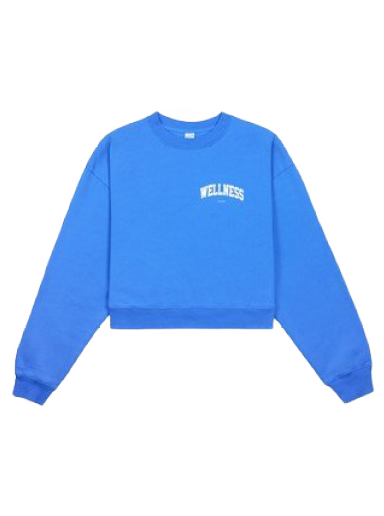 Світшоти Sporty & Rich Wellness Ivy Cropped Crewneck Синій | CR624OC