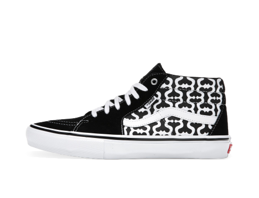 Скейтбординг Vans Skate Grosso Mid Supreme Monogram S Logo Black чорний | VN0A5KS15XH