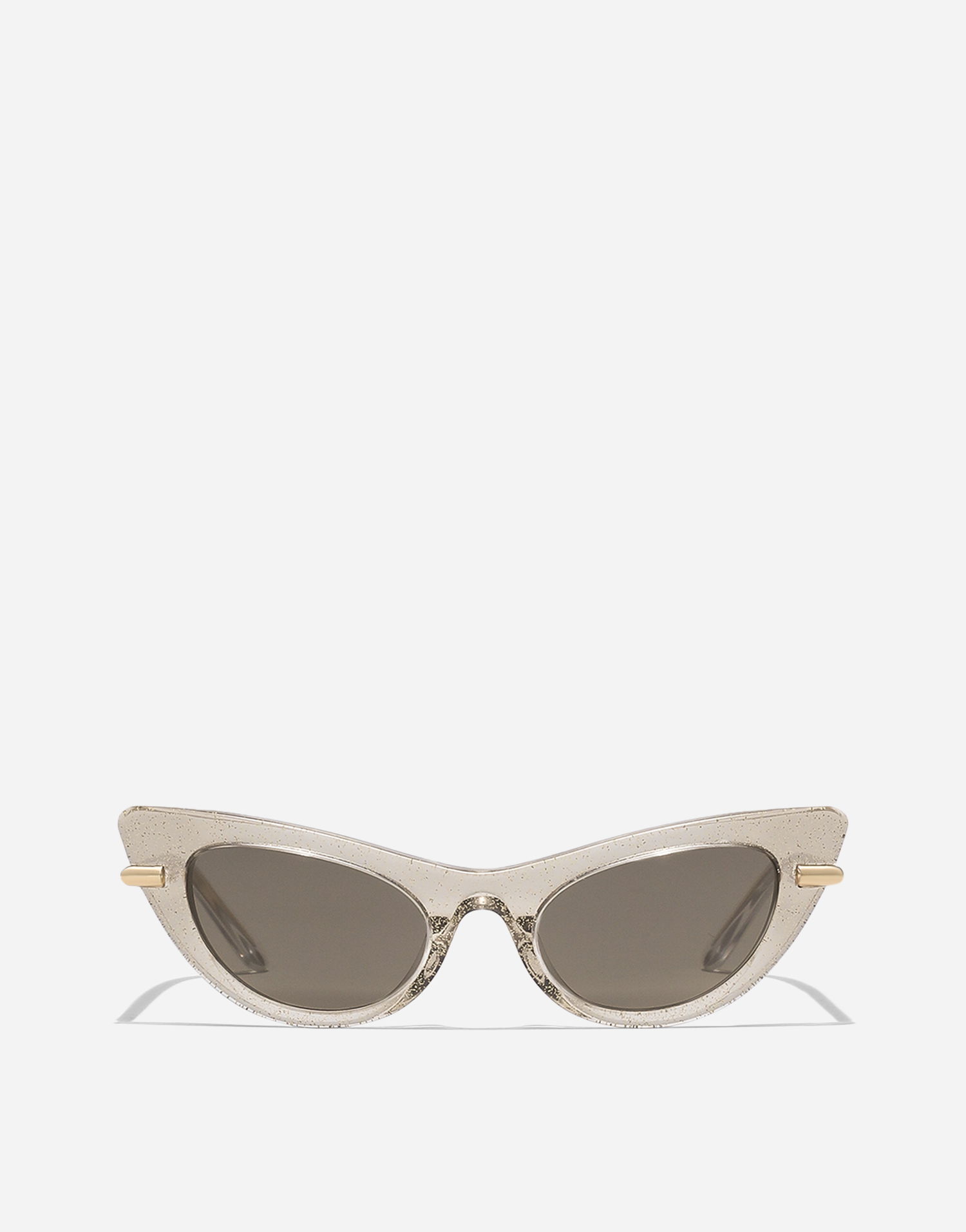 Сонцезахисні окуляри Dolce & Gabbana Dolce & Gabbana Mini Me Glitter Cat-Eye Sunglasses бежевий | VG400PVP35A9V000, 0