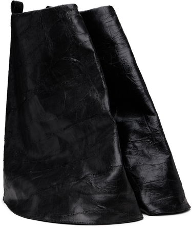 Одяг Rick Owens Rick Owens DRKSHDW Porterville Low Fetish Boots чорний | DS02D2817 BMC, 3
