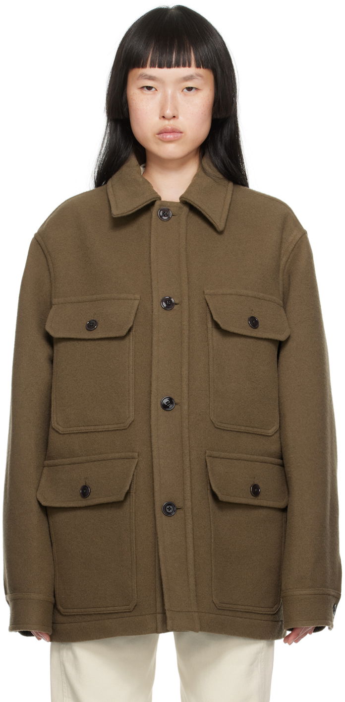 Куртка LEMAIRE Lemaire Hunting Jacket Зелений | OW322 LF1116