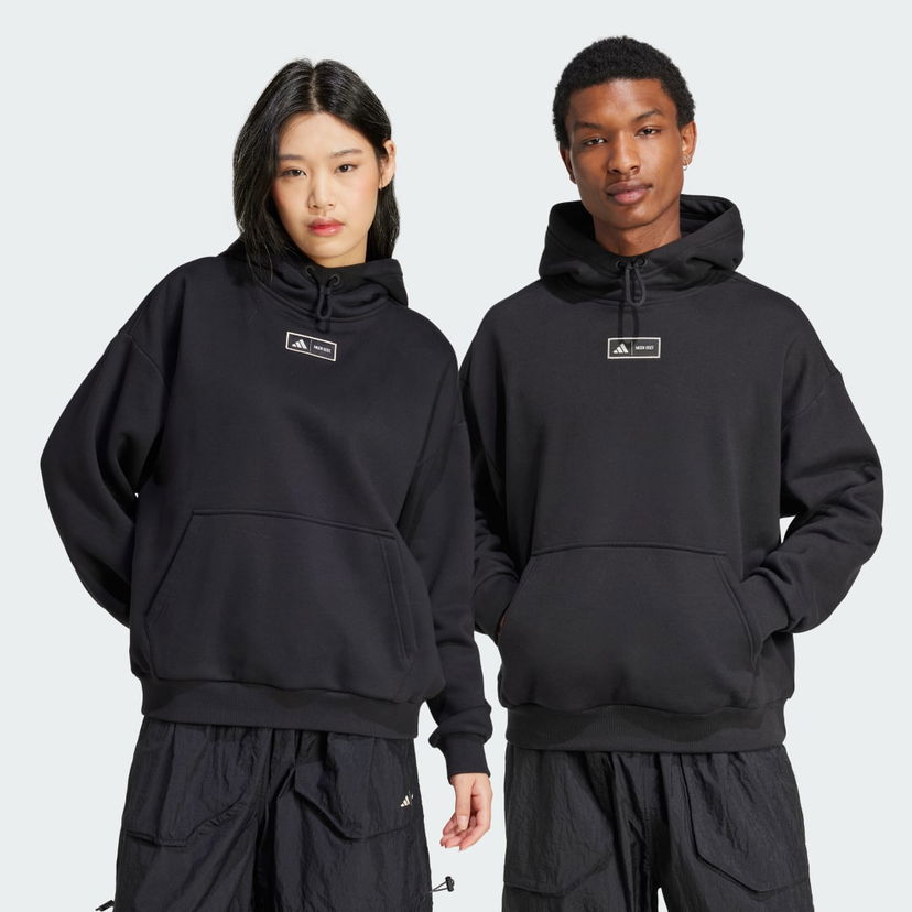 Світшоти adidas Performance MOON BOOT x Oversized Hoodie чорний | IY8044