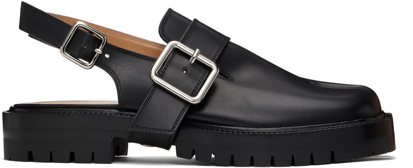 Догляд за взуттям Maison Margiela Maison Margiela Tabi County Slingback Loafers чорний | S57WP0103 P3292