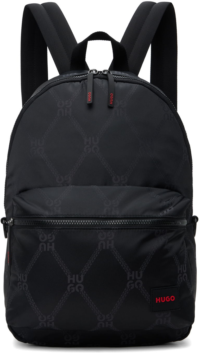 Рюкзак BOSS Logo Backpack чорний | 50529424
