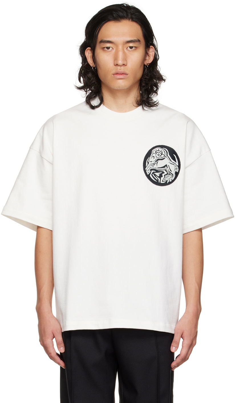 Футболка Jil Sander Crewneck T-Shirt білий | J21GC0018_J45092