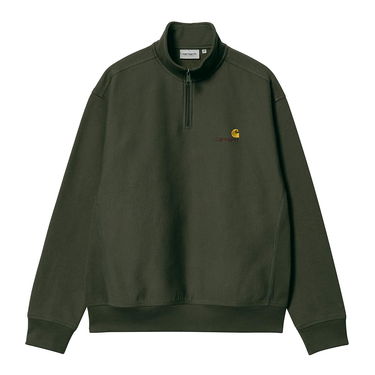 Світшоти Carhartt WIP Half Zip American Script Sweat Зелений | I027014.1NQXX, 1