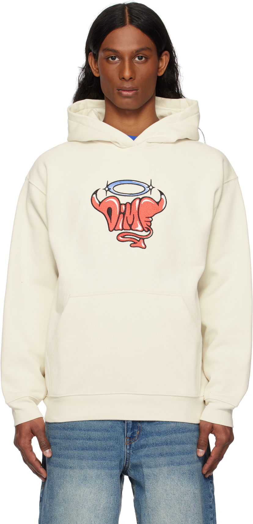 Світшоти Dime Dime Purgatory Hoodie білий | DIME2SP2540NAT
