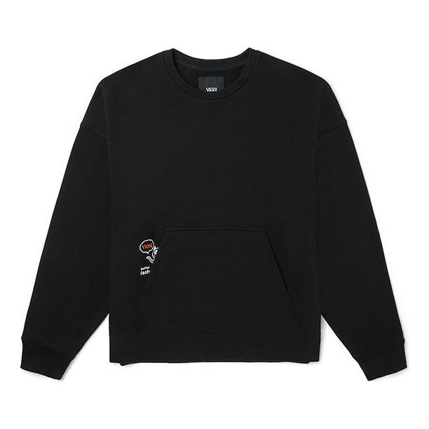 Cветр Vans OTW Test Fleece Crew Sweatshirt чорний | VN0A54OLBLK, 0