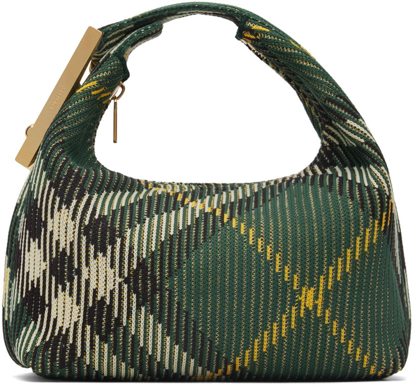 Одяг Burberry Geen Mini Peg Duffle Bag Зелений | 8082042