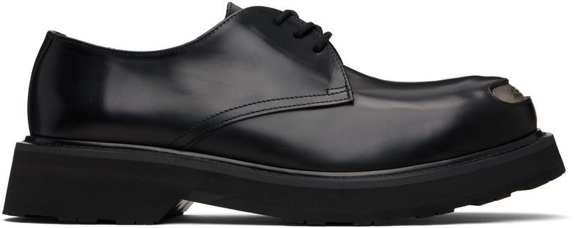 Кросівки та взуття KENZO Kenzo Paris 'KENZOSMILE' Leather Derbys чорний | FF65DB111L52