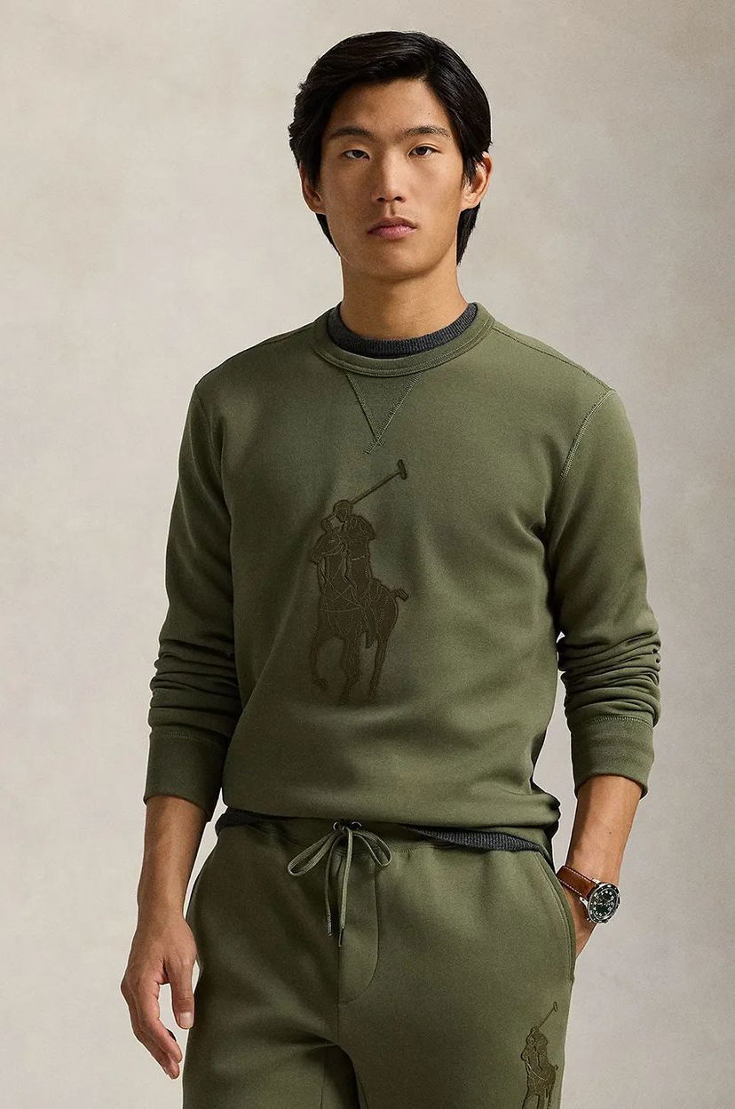 Світшоти Polo by Ralph Lauren Appliqué Logo Sweatshirt Зелений | 710957586