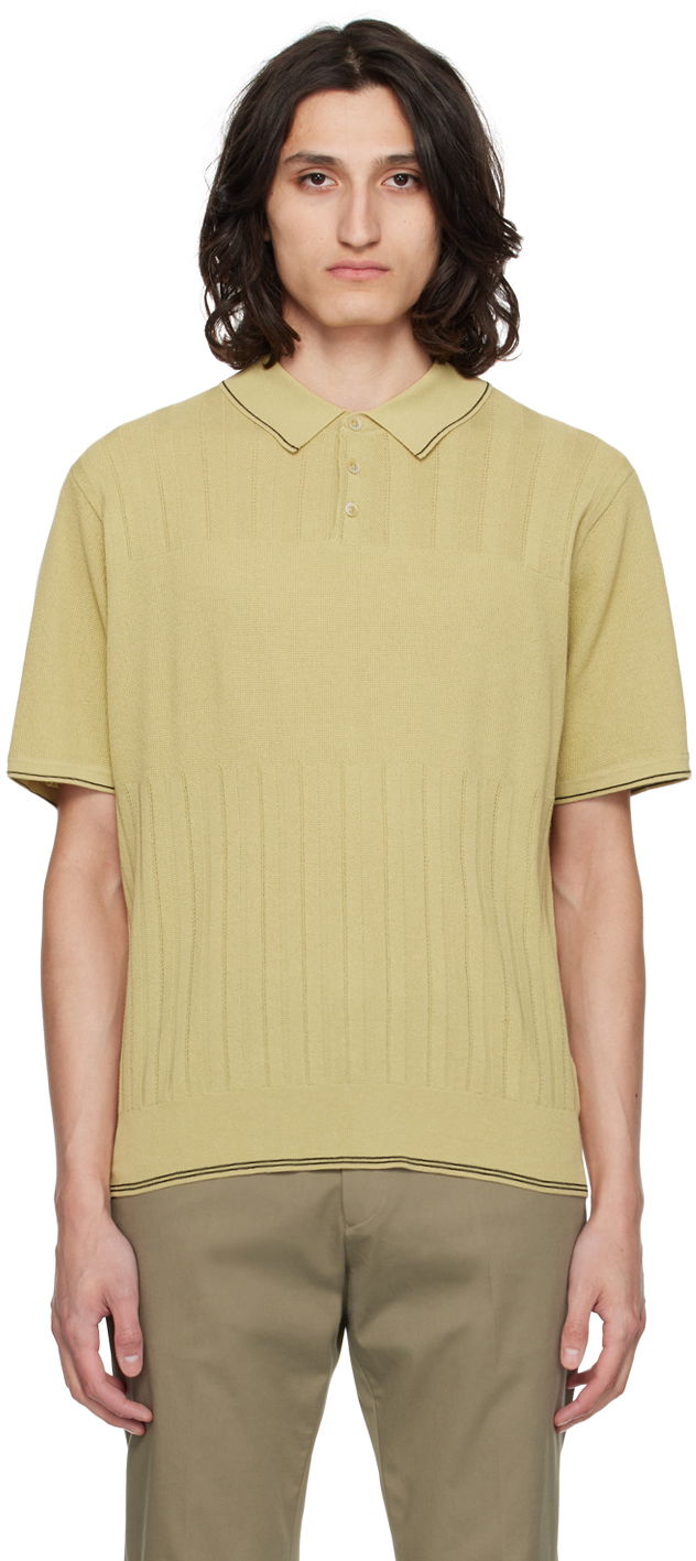 Сорочка поло Paul Smith Paul Smith Striped Knit Polo Зелений | M1R-635Y-M02312-34
