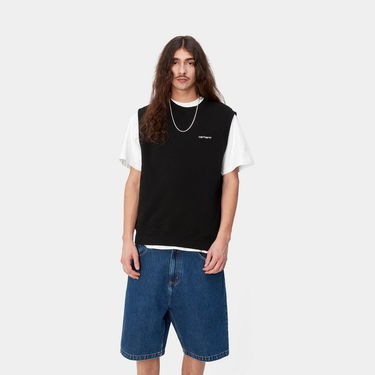 Cветр Carhartt WIP Script Vest чорний | I033084_0D2_XX, 0