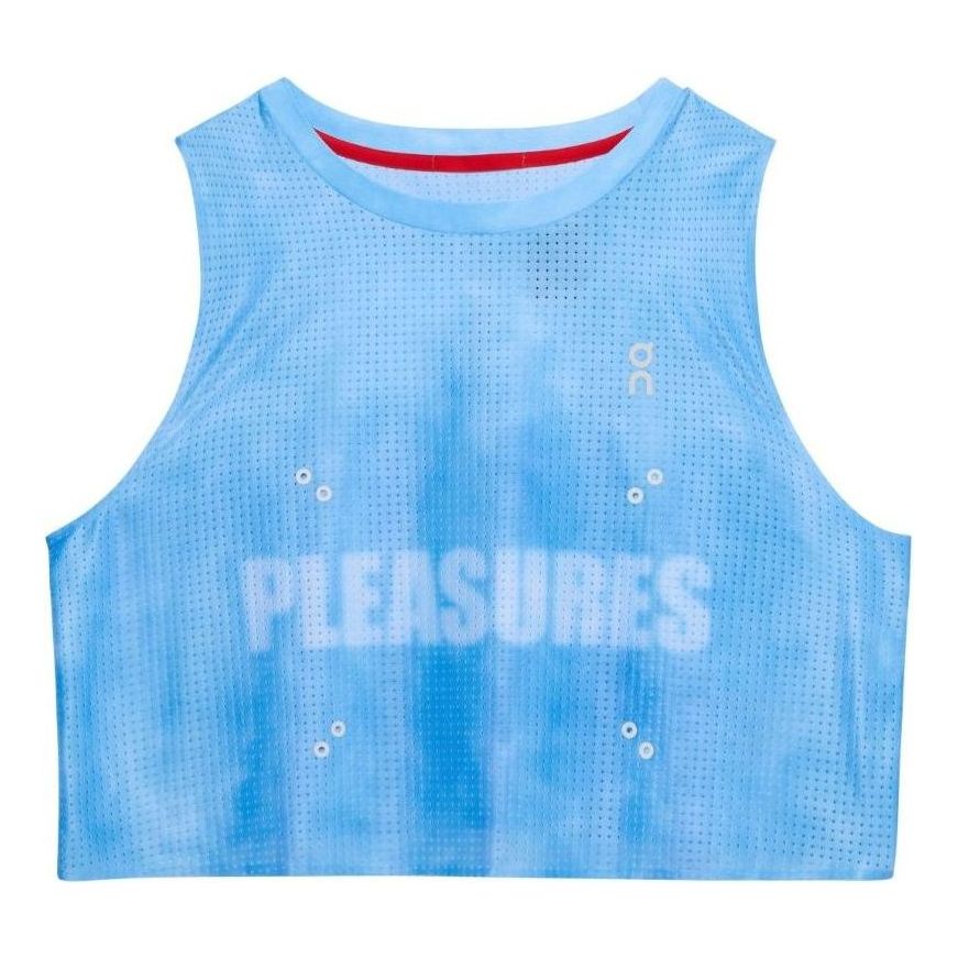 Кроп-топи On Running On Running x Pleasures The Loop Crop Top Синій | 1WF10613858, 0