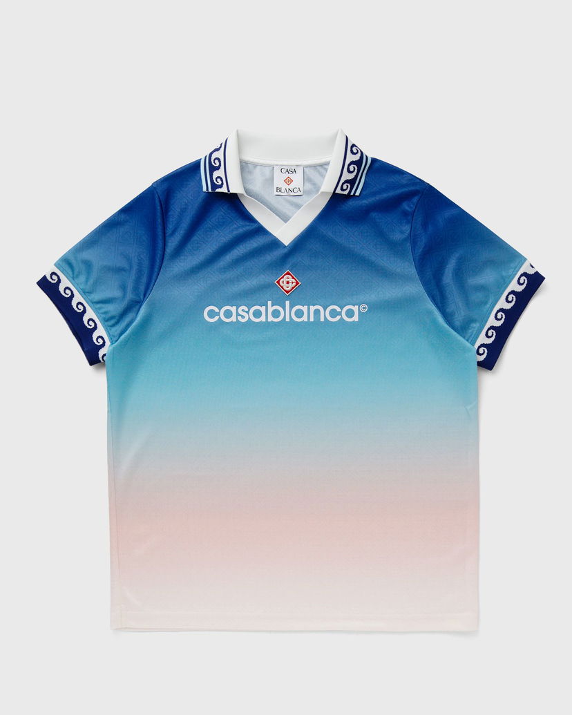 Сорочка поло Casablanca Casablanca Football Jersey XXL Синій | U-MPS25-JTP-330-01