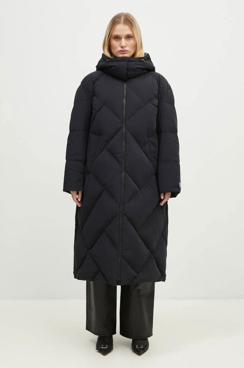 Пуховик KENZO Long Down Jacket чорний | FE62OU1229NH.99