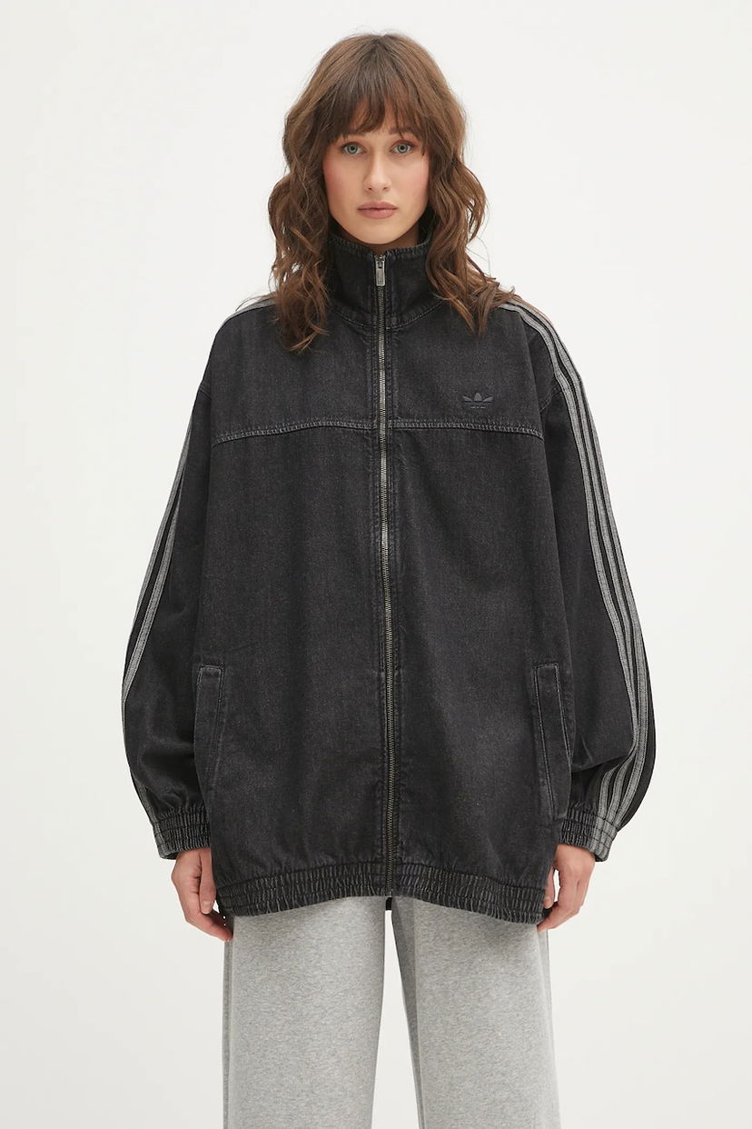 Куртка adidas Originals adidas Originals Denim Os TT Oversize Jacket чорний | JY2897