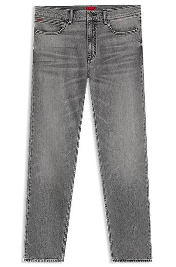 Джинси BOSS Slim-Fit Comfort-Stretch Jeans Сірий | 50542701