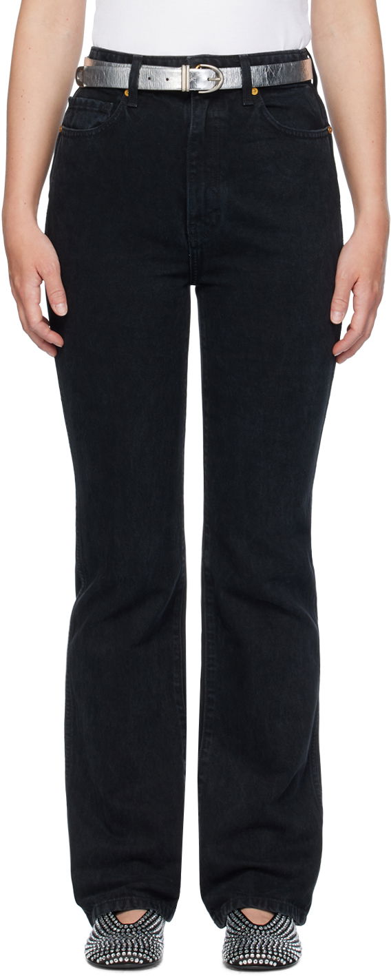 Джинси Khaite Black 'The Danielle' Jeans чорний | 1032913091