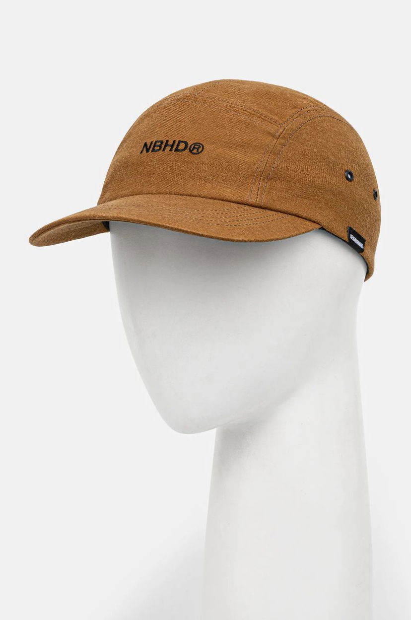 Кепка Neighborhood Six-Panel Canvas Baseball Cap Коричневий | 242YGNH.HT06