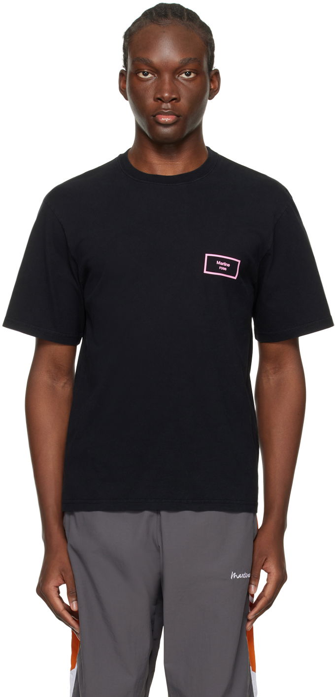 Футболка Martine Rose Classic T-Shirt чорний | CMRSS24-603