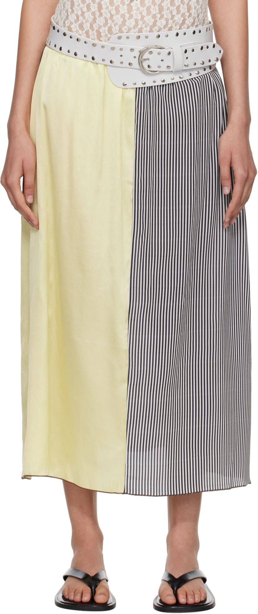 Спідниця Baserange Baserange Vesa Two-Tone Midi Skirt Різнокольоровий | Vesa Skirt