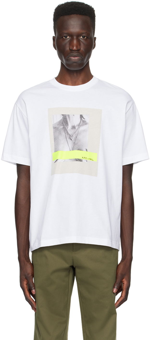 Футболка A.P.C. Natacha Ramsay T-Shirt білий | COGYJ-H26368