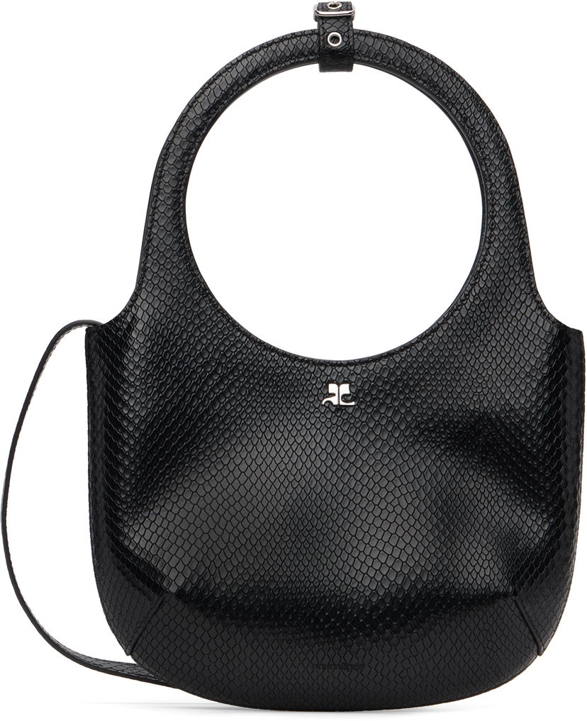Сумка Courrèges Courrèges Holy Viper Shoulder Bag чорний | 325GSA102CV0045