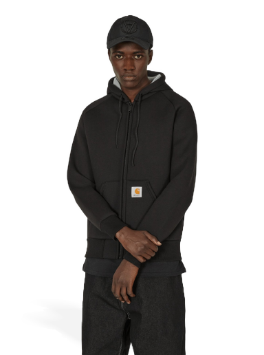 Куртка Carhartt WIP Car-Lux Hooded Jacket чорний | I032935 0GLXX