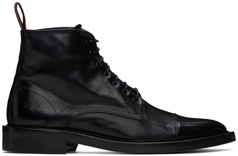 Одяг Paul Smith Paul Smith Leather Newland Boots чорний | M1S-NEW01-MLEA-79