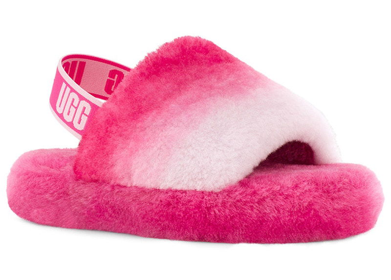 Кросівки та взуття UGG UGG Fluff Yeah Slide Gradient Рожевий | 1120772K-PCMB, 0