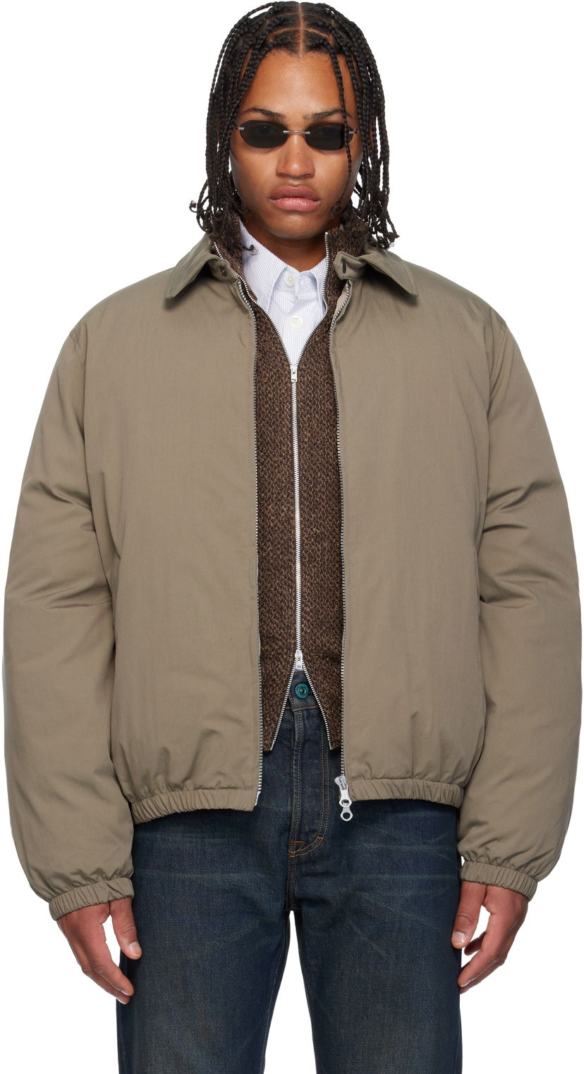 Пуховик OUR LEGACY Avenue Puffa Jacket бежевий | M4251BS