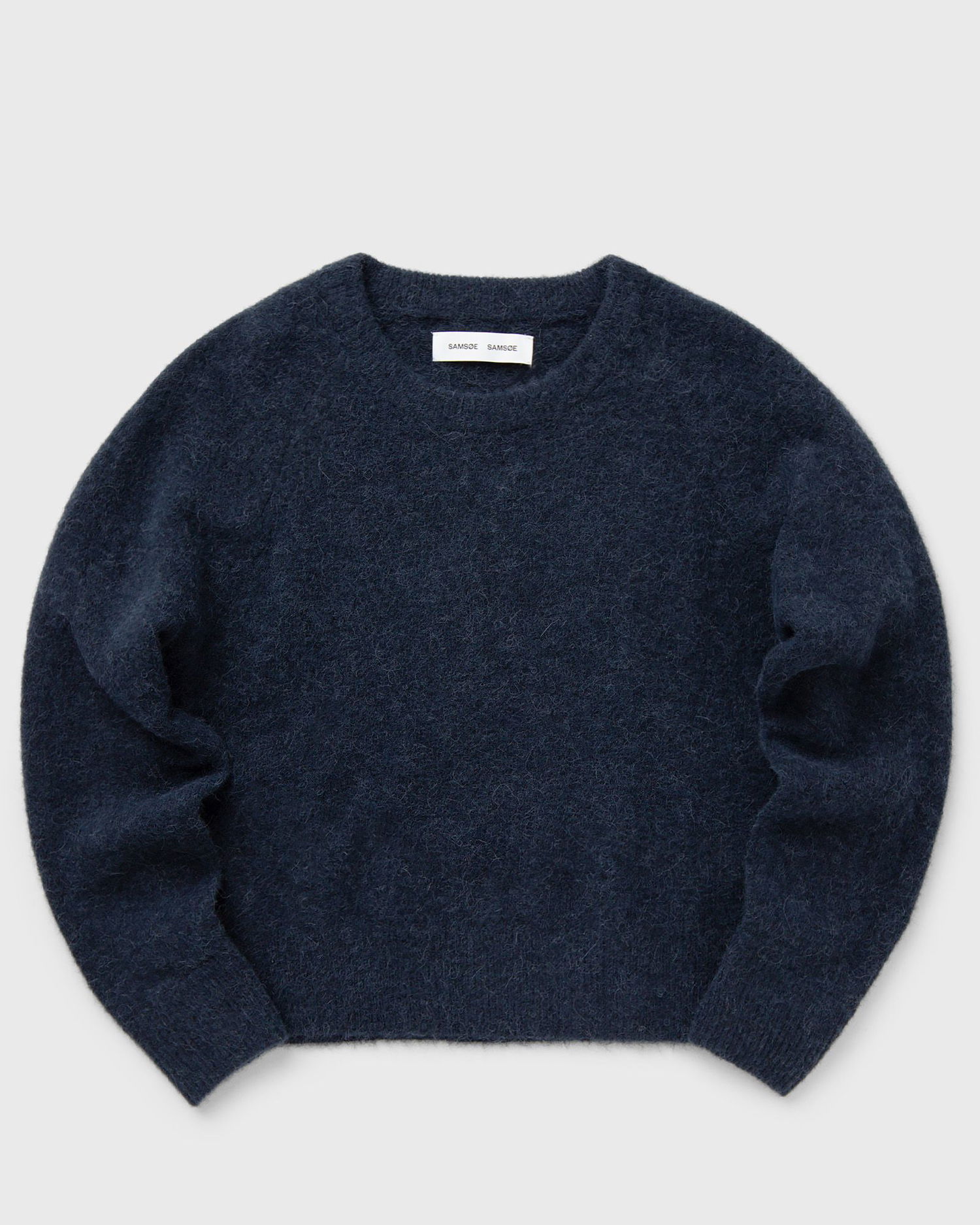 Cветр Samsoe Samsoe Samsøe & Samsøe NOR O-N SHORT 7355 Pullover, Size: L темно-синій | F00022152-OUTER_SPACE, 0