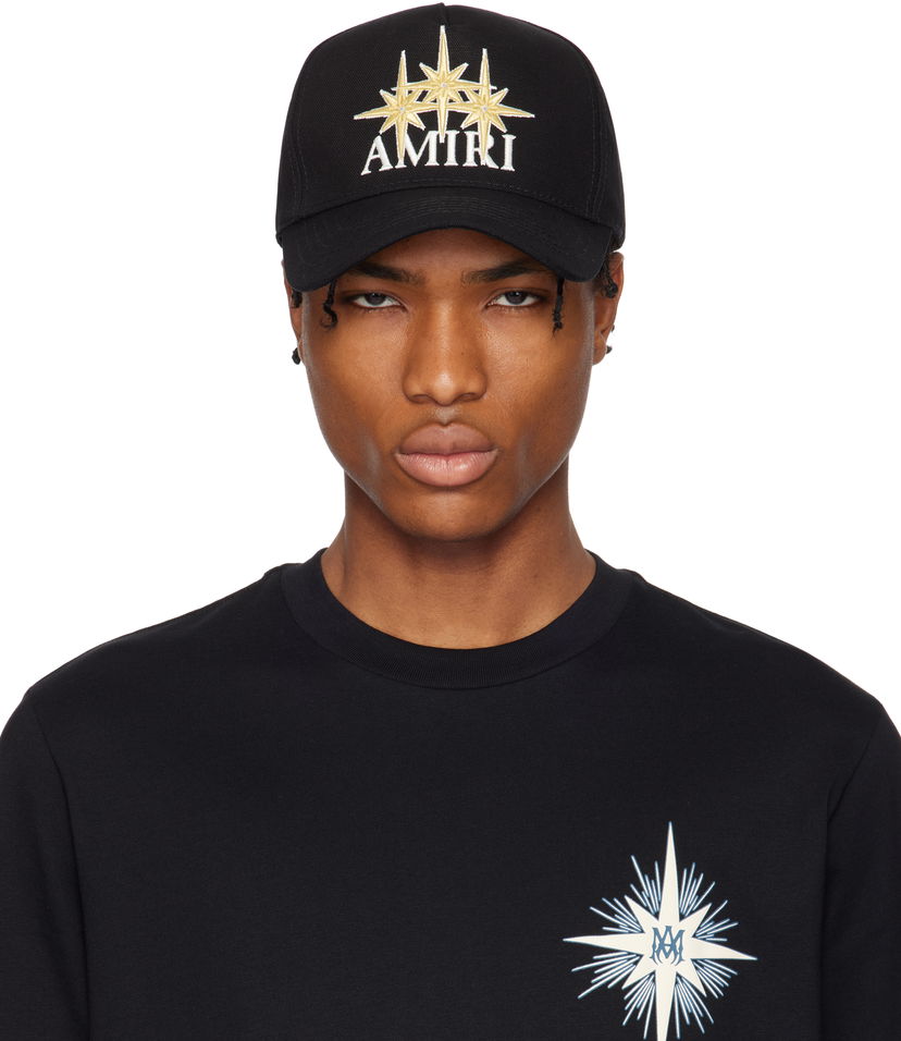 Кепка AMIRI AMIRI Starburst Baseball Cap чорний | AMHACP1049
